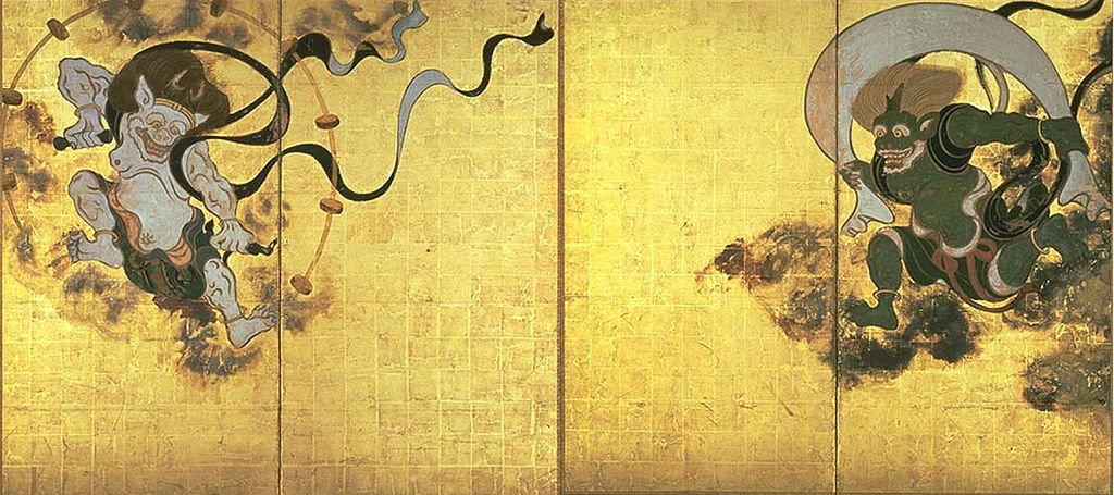 俵屋宗達「風神雷神図」